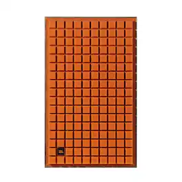 JBL - L100 Classic Mark II Orange Grille Loudspeaker (Each) - Walnut
