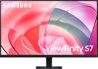 Samsung - ViewFinity S7 32" LED 4K UHD 60Hz 5 ms Monitor with HDR 10 (HDMI) - Black - Front_Zoom