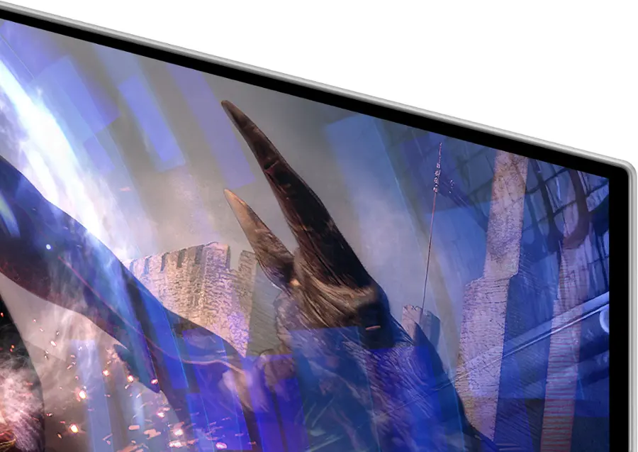 Alt View 14. Samsung - 27" Odyssey OLED G6 (G60SD) QHD 360Hz 0.03ms FreeSync Premium Pro Gaming Monitor with HDR - Silver.