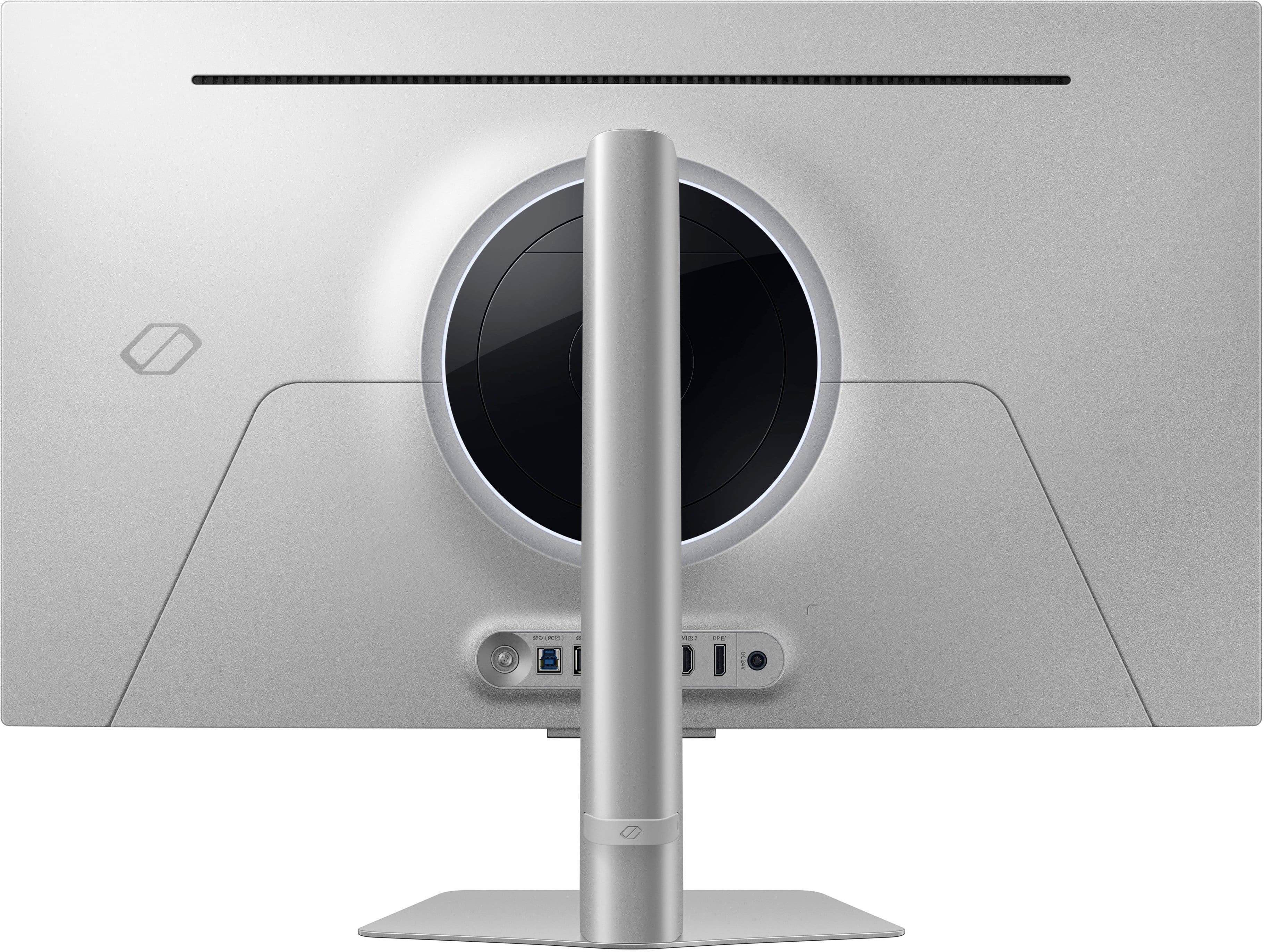 Alt View 17. Samsung - 32" Odyssey OLED G8 (G80SD) 4K UHD 240Hz 0.03ms Smart Gaming Monitor with HDR - Silver.