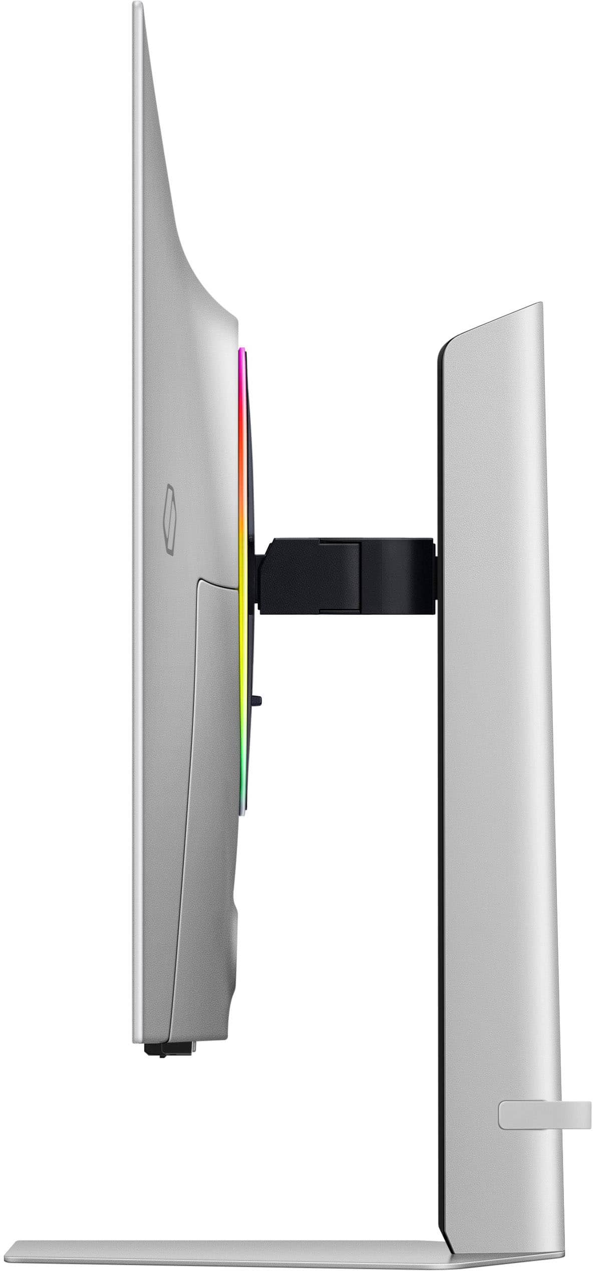 Alt View 21. Samsung - 32" Odyssey OLED G8 (G80SD) 4K UHD 240Hz 0.03ms Smart Gaming Monitor with HDR - Silver.