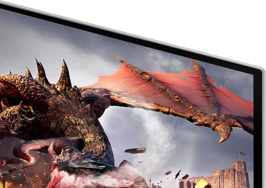 Alt View 25. Samsung - 32" Odyssey OLED G8 (G80SD) 4K UHD 240Hz 0.03ms Smart Gaming Monitor with HDR - Silver.
