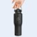 Alt View Zoom 11. Buzio - 32oz Tumbler Water Bottle with Straw Lid and Spout Lid - Black.