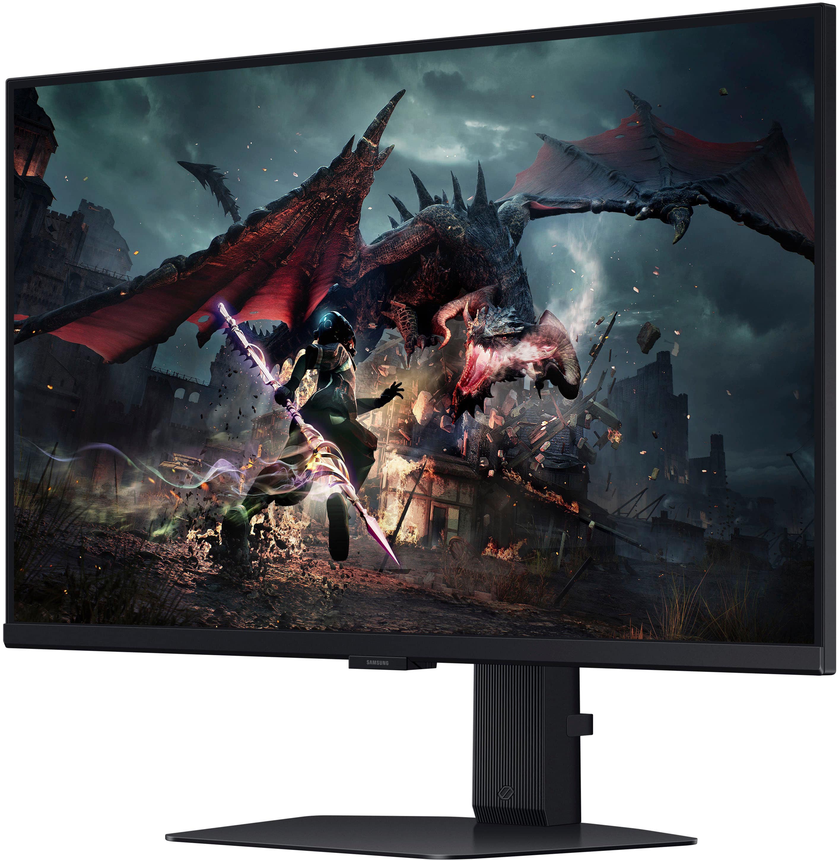 Samsung – Odyssey G50D 27″ QHD IPS 180Hz 1ms AMD FreeSync Gaming Monitor with HDR 400 (DisplayPort, HDMI) – Black Sansujyuku sansujyuku.com