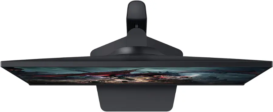 Alt View 25. Samsung - Odyssey G50D 27" QHD IPS 180Hz 1ms AMD FreeSync Gaming Monitor with HDR 400 (DisplayPort, HDMI) - Black.