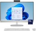 Angle Zoom. HP - 27" Full HD Touch-Screen All-in-One with Adjustable Height - Intel Core Ultra 7 - 16GB Memory - 1TB SSD - Shell White.