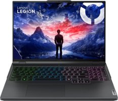 Lenovo - Legion Pro 5i 16" WQXGA Gaming Laptop - Intel Core 14th Gen i9 with 32GB Memory - NVIDIA GeForce RTX 4070 8GB - 1TB SSD - Onyx Grey - Front_Zoom