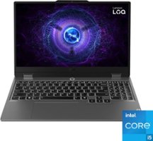 Lenovo LOQ 15.6" 144Hz Gaming Laptop FHD - Intel 12th Gen Core i5 with 12GB Memory - Intel Arc A530M - 512GB SSD - Luna Grey - Front_Zoom