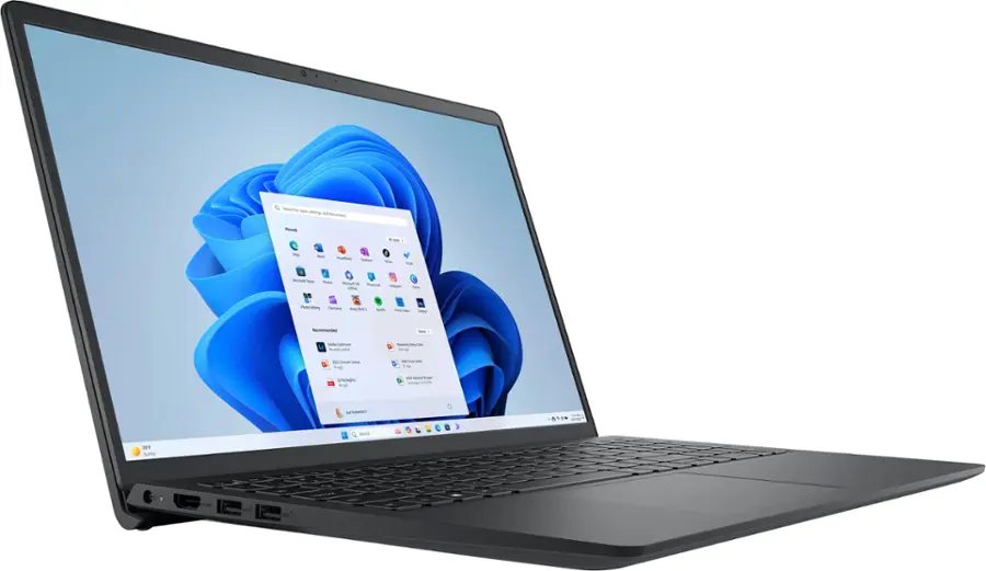 Angle. Dell - Dell Inspiron 15 Touch Screen Laptop – Intel Core i5 – 8GB – 512GB SSD - Carbon Black.