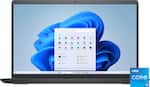 Front. Dell - Dell Inspiron 15 Touch Screen Laptop – Intel Core i5 – 8GB – 512GB SSD - Carbon Black.