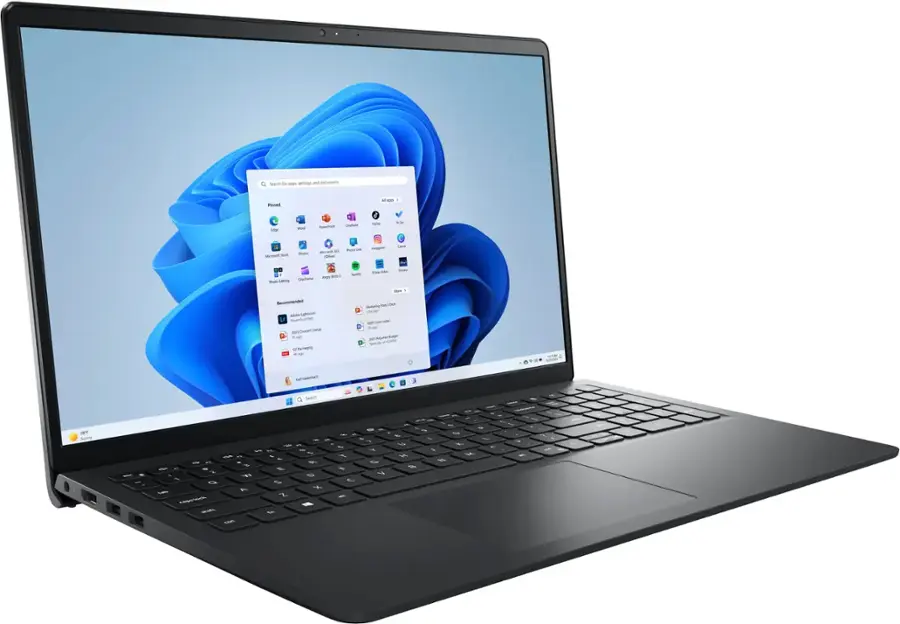 Alt View 3. Dell - Dell Inspiron 15 Touch Screen Laptop – Intel Core i5 – 8GB – 512GB SSD - Carbon Black.