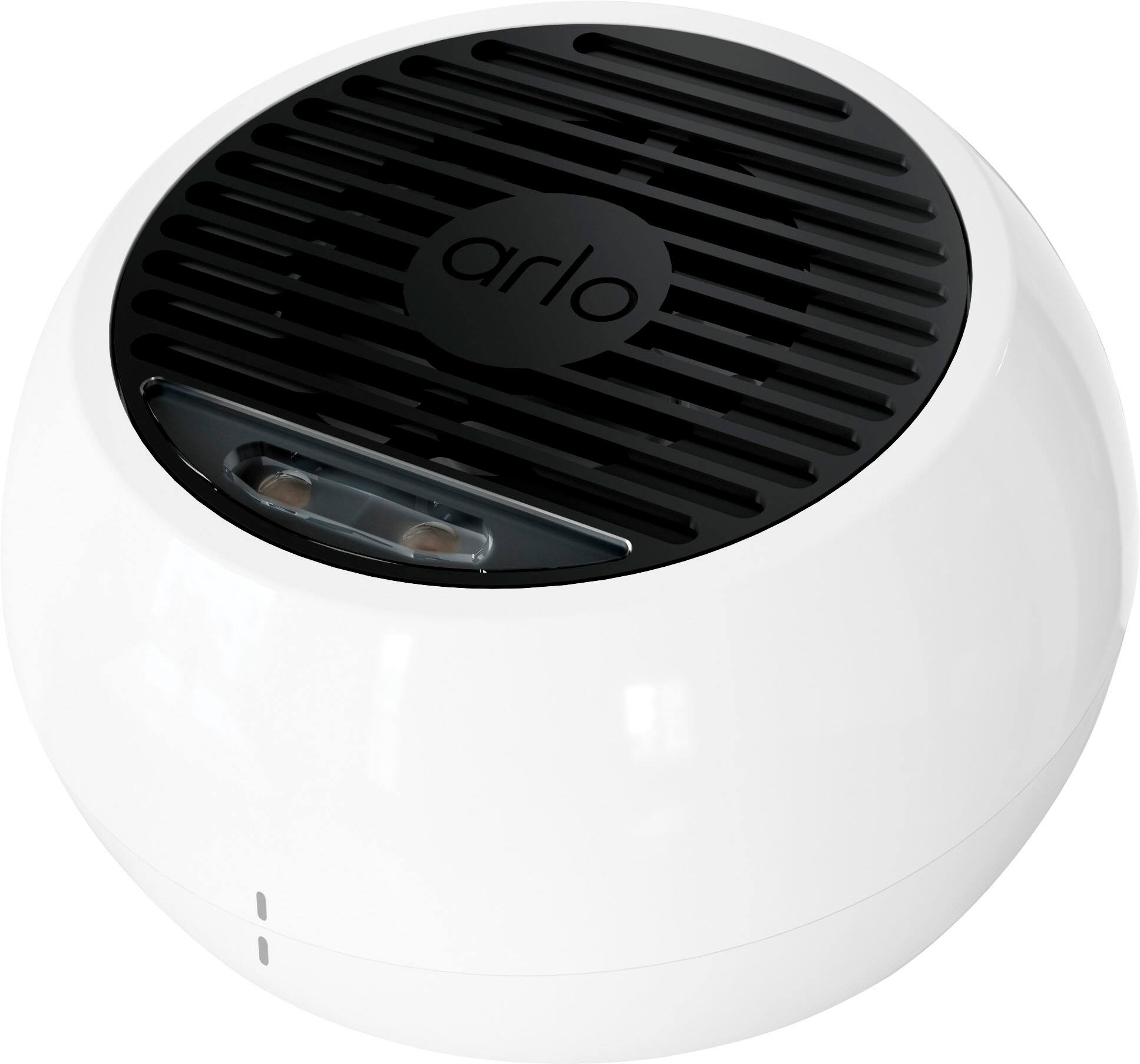 Front. Arlo - Wireless Outdoor Siren - White.