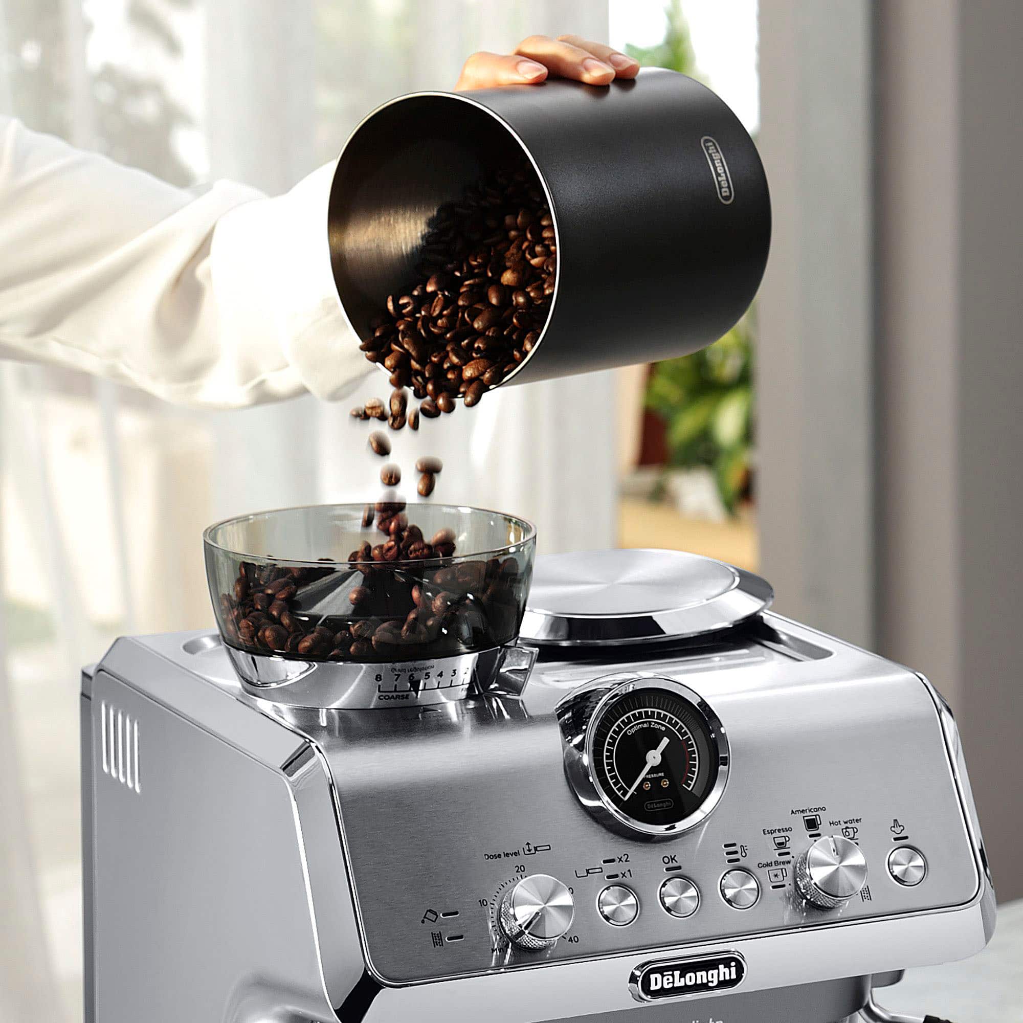 Alt View 11. De'Longhi - La Specialista Arte Evo Espresso Machine with Cold Brew - Stainless Steel.