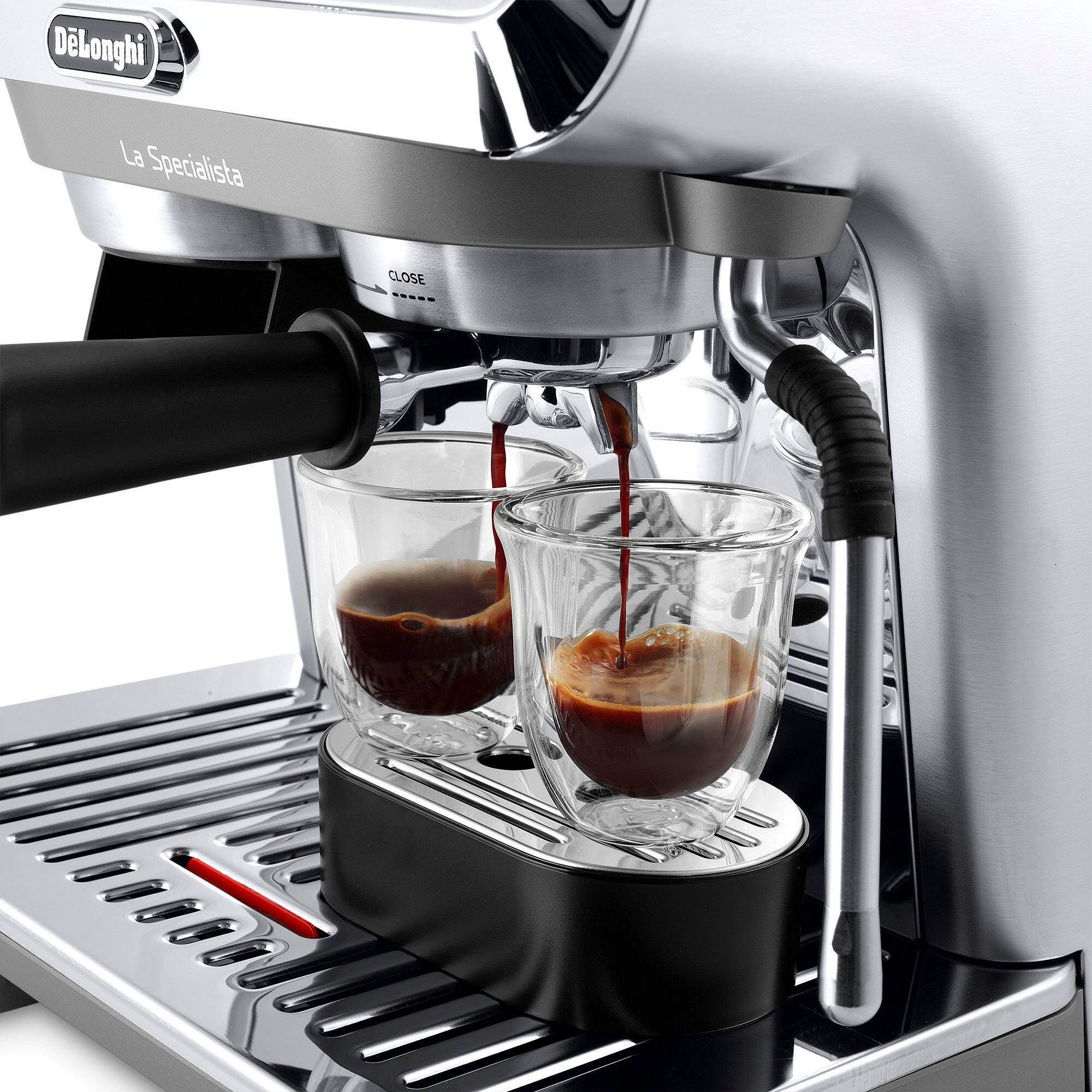Alt View 14. De'Longhi - La Specialista Arte Evo Espresso Machine with Cold Brew - Stainless Steel.