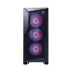 Front. MSI - Codex R Gaming Desktop - Intel Core i5- 14400F - 16GB Memory - NVIDIA GeForce RTX 4060 - 2TB SSD - Black.