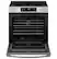 Alt View 24. GE - 5.3 Cu. Ft. Slide-In Electric Convection Range with Steam Cleaning and EasyWash Oven Tray - Stainless Steel.