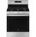 Front. GE - 5.3 Cu. Ft. Freestanding Gas Range with Self-Clean and Steam Cleaning Option and Crisp Mode - Stainless Steel.