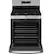Alt View 19. GE - 5.3 Cu. Ft. Freestanding Gas Range with Self-Clean and Steam Cleaning Option and Crisp Mode - Stainless Steel.