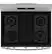Alt View 15. GE - 5.3 Cu. Ft. Freestanding Gas Range with Self-Clean and Steam Cleaning Option and Crisp Mode - Stainless Steel.