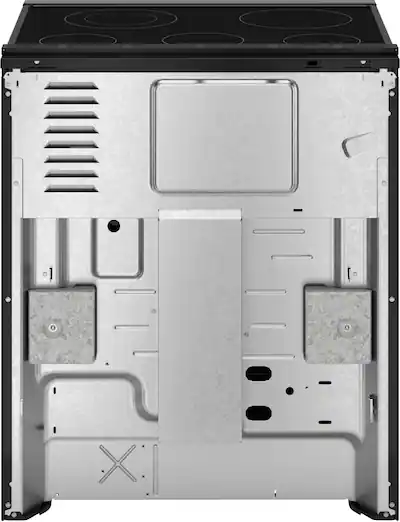 GE - 5.3 Cu. Ft. Slide-In Electric Range with Self-Clean and Steam Cleaning Option and Crisp Mode - Stainless Steel