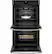 Alt View 12. GE - 30" Built-In Electric Convection Double Wall Oven with No Preheat Air Fry - Black.