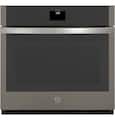 GE - 30" Built-In Single Electric Convection Wall Oven with No Preheat Air Fry - Slate