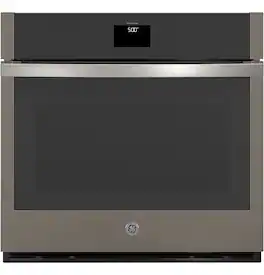 GE - 30" Built-In Single Electric Convection Wall Oven with No Preheat Air Fry - Slate