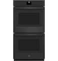GE - 27" Built-In Electric Convection Double Wall Oven with No Preheat Air Fry - Black