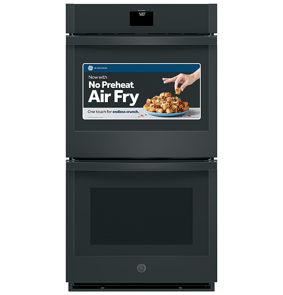 The text on the image reads: "No Preheat Air Fry One touch for endless crunch."