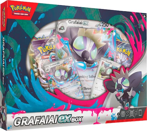 Front. Pokémon - Trading Card Game: Grafaiai ex Box.