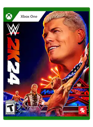 Xbox One WWE 2K24 AME TEEN T ESRB WWE 2K - T (Teen 13+)