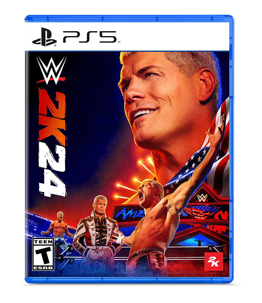 PS5 WWE 2K24 Teen T ESRB WWE 2K