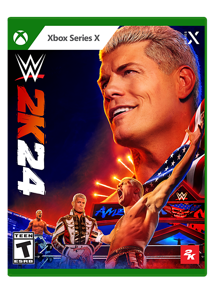 WWE 2K24 Standard Edition - Xbox Series X, Xbox One - Front_Zoom
