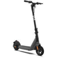OKAI Zippy ES51 Lightweight & Foldable Electric Scooter W/10.8-Miles Max-Speed Range & 15Mph Max Speed - Gray - Front_Zoom