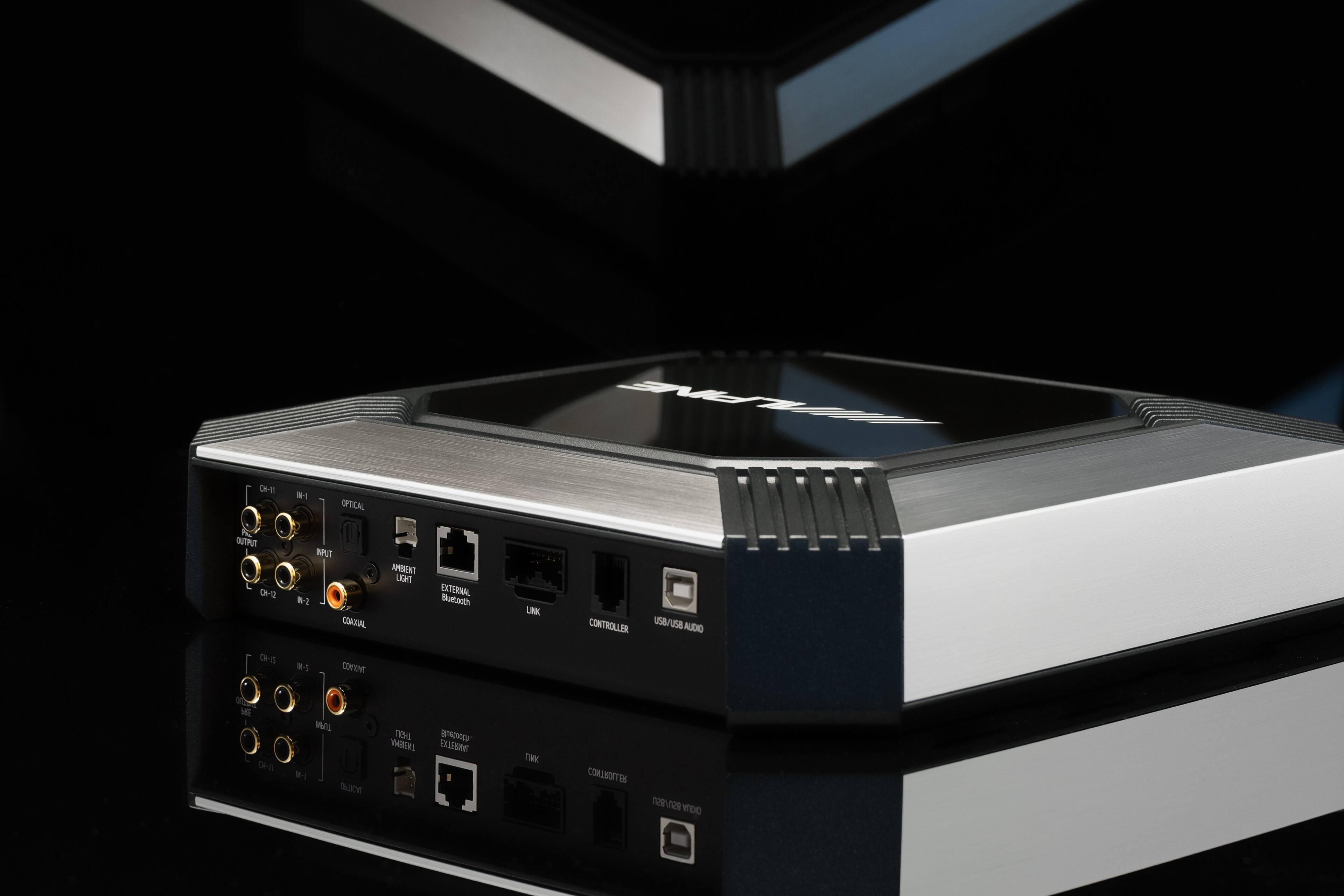 Alt View 17. Alpine - 11-Speaker Complete Sound System Upgrade for 2022-Up Tesla Model 3 - Black.