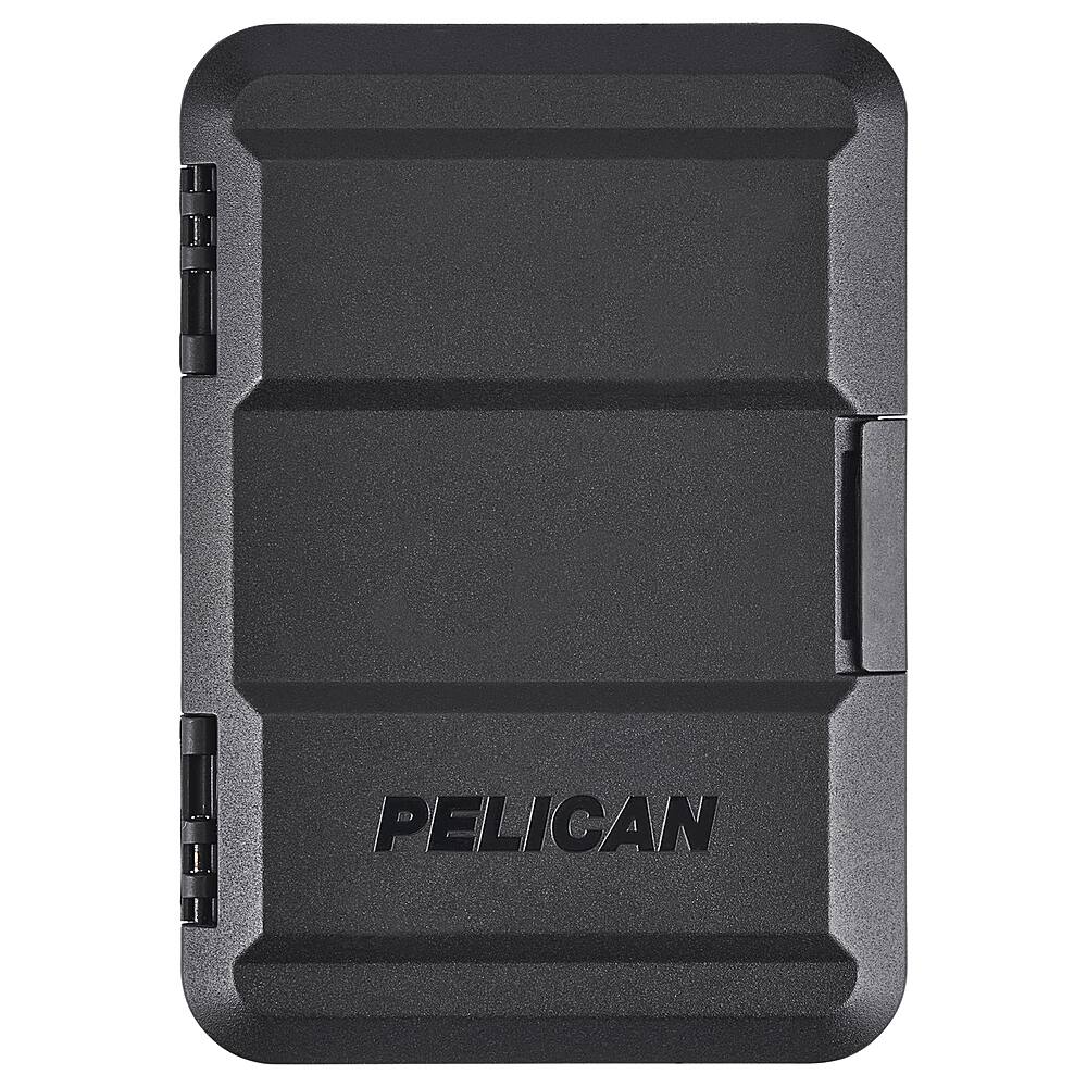 Angle. Pelican - Protector Wallet with MagSafe for Select Apple iPhones - Black.