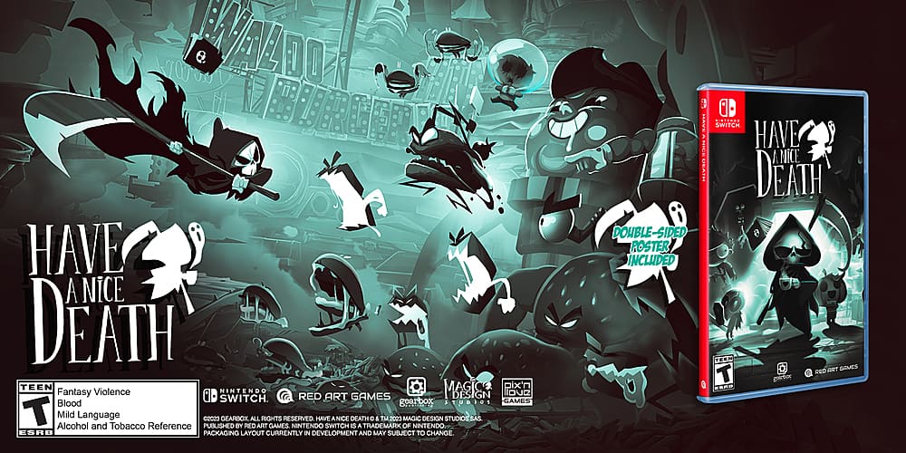 Angle. Red Art Games - Have a Nice Death.