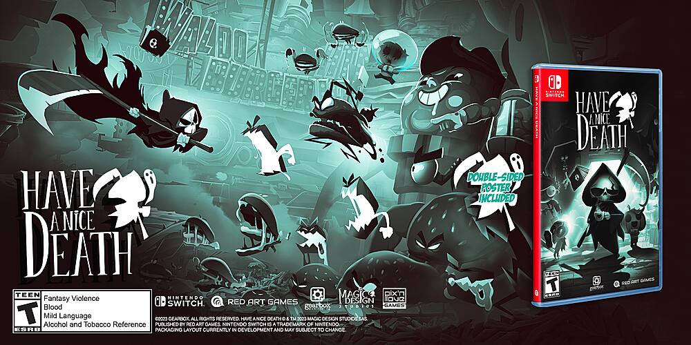 Angle. Red Art Games - Have a Nice Death.