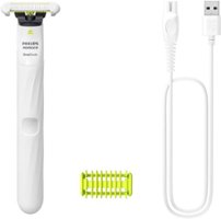 Philips Norelco OneBlade Intimate Pubic Groomer - White - Angle_Zoom