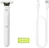 Philips Norelco - OneBlade Intimate Pubic Groomer - White