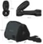 Left. RevAir - Reverse-Air Hair Dryer with Hair Clips - Black.