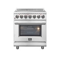 Forno Appliances - Massimo 4.32 Cu. Ft. Freestanding Electric Range with Steam Cleaning - Front_Zoom