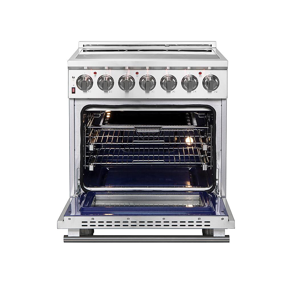 Alt View 15. Forno Appliances - Massimo 4.32 Cu. Ft. Freestanding Electric Range with Steam Cleaning.