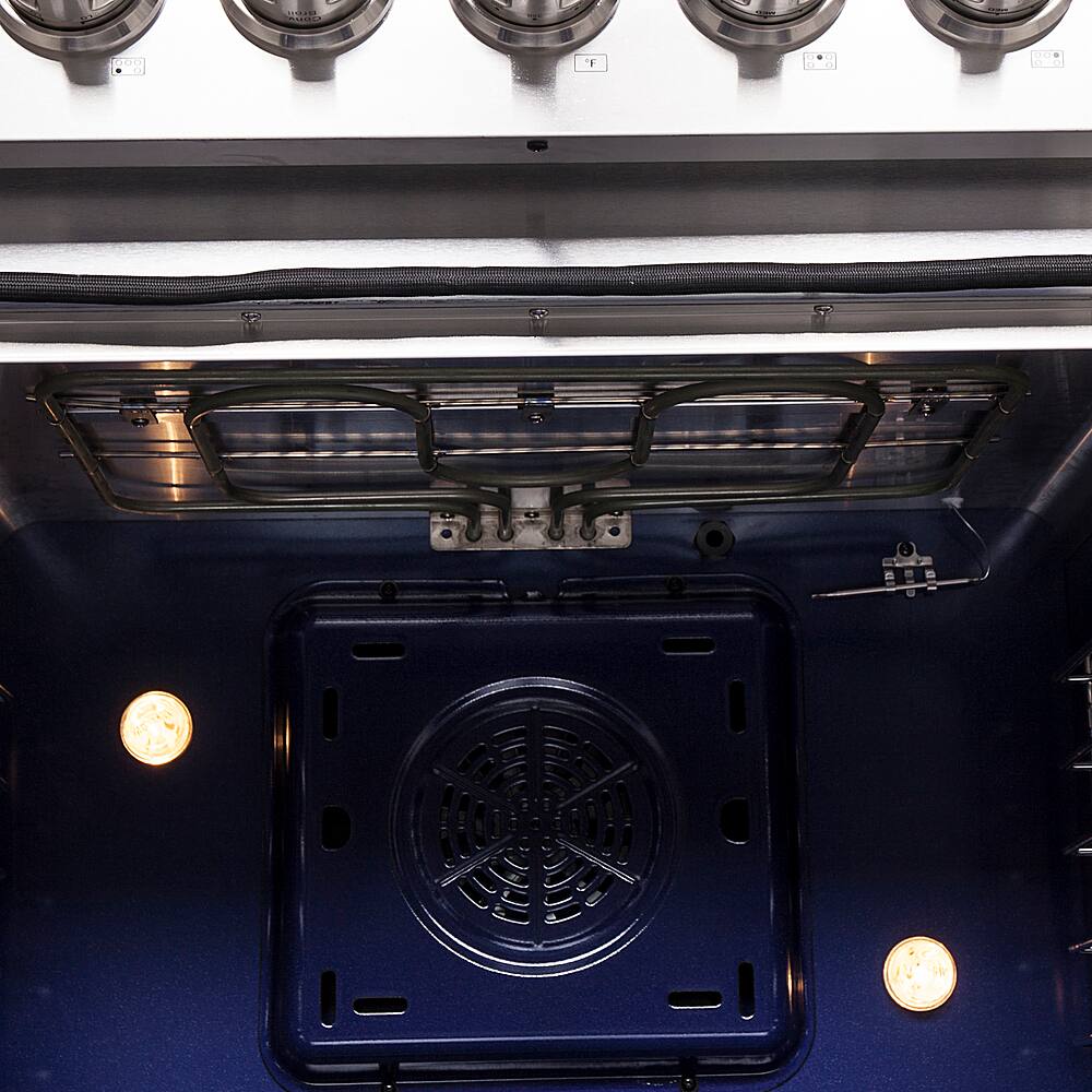 Alt View 18. Forno Appliances - Massimo 4.32 Cu. Ft. Freestanding Electric Range with Steam Cleaning.