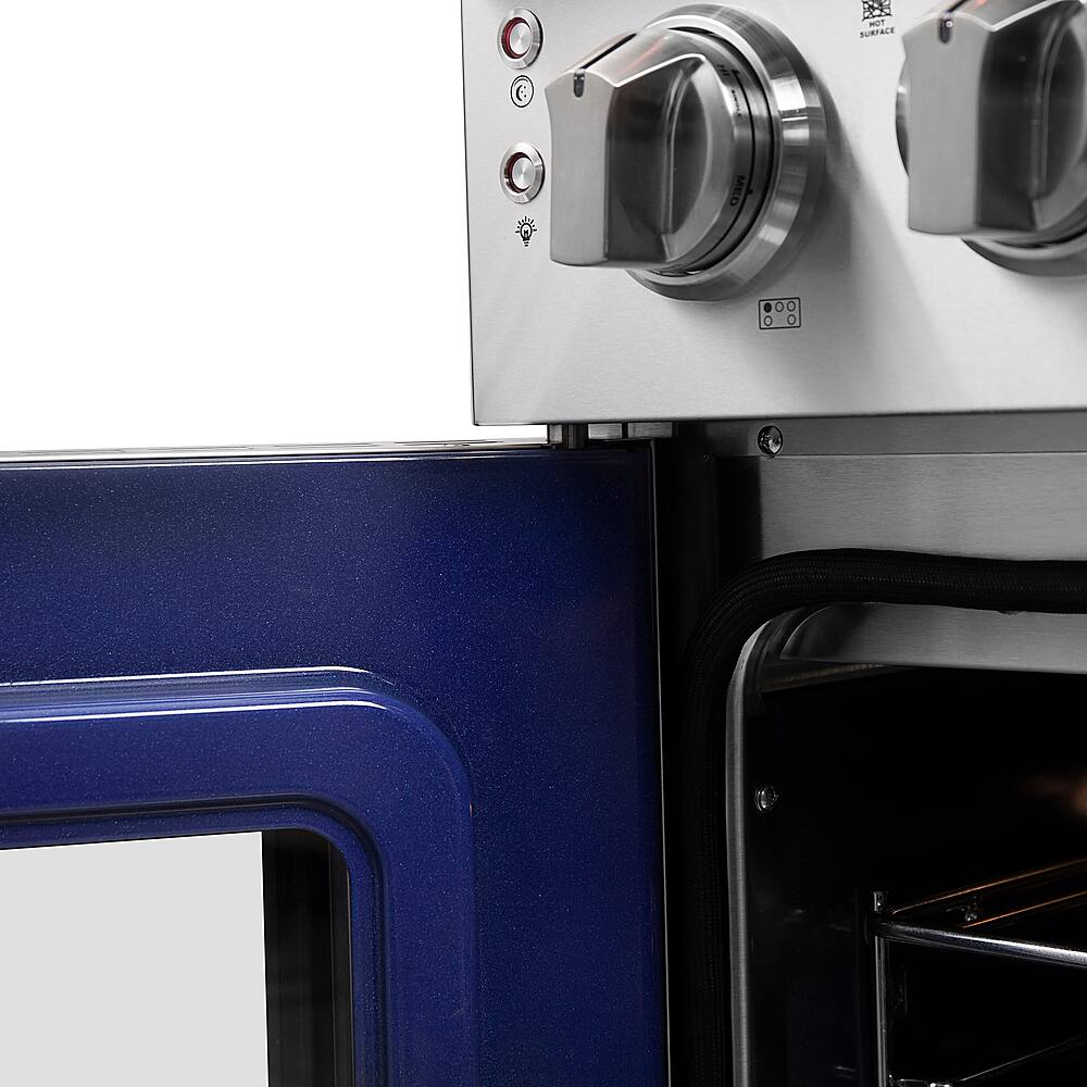 Alt View 13. Forno Appliances - Massimo 5.36 Cu. Ft. Freestanding Electric Range with French Doors.