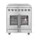 Front. Forno Appliances - Massimo 4.32 Cu. Ft. Freestanding Electric Range with French Doors.