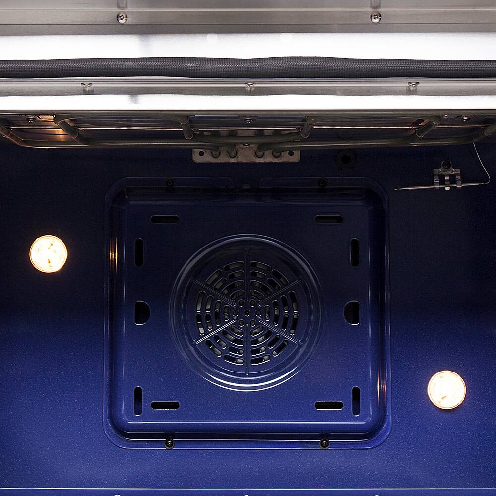 Alt View 18. Forno Appliances - Massimo 4.32 Cu. Ft. Freestanding Electric Range with French Doors.