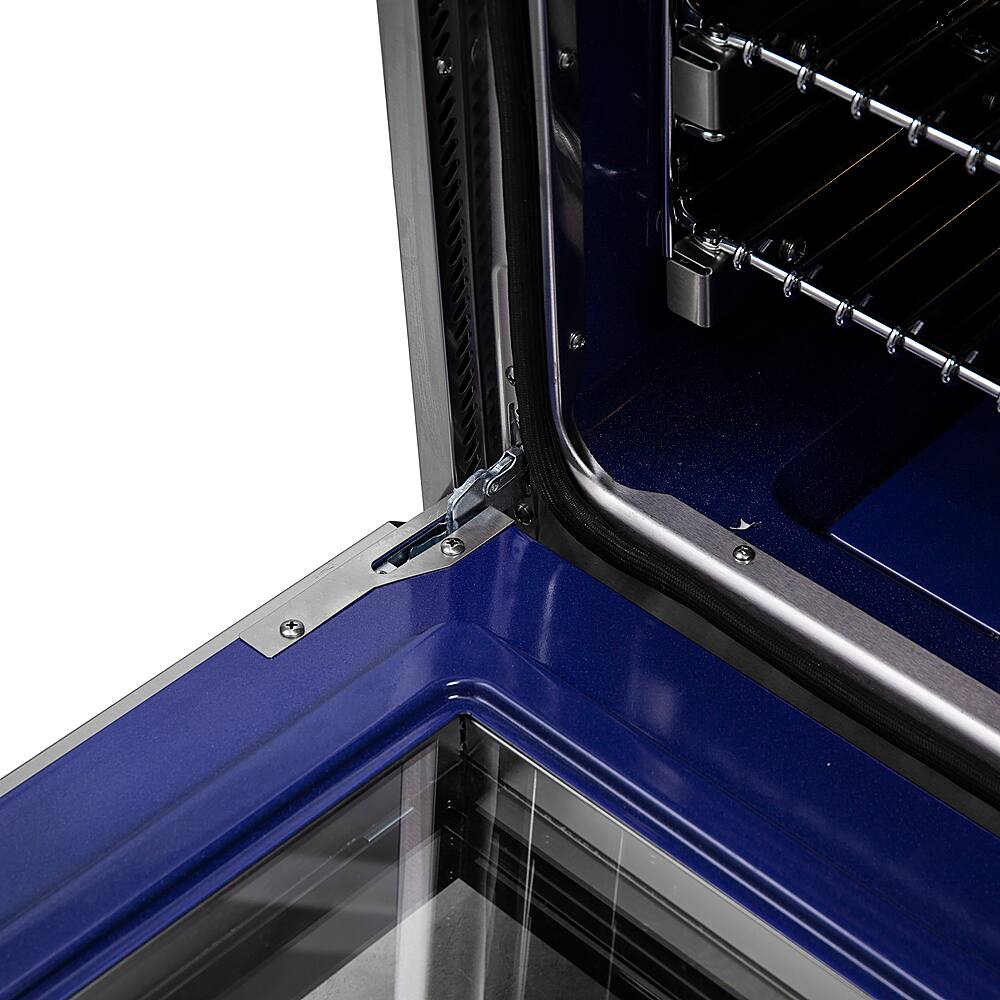 Alt View 16. Forno Appliances - Massimo 5.36 Cu. Ft. Freestanding Electric Range with Steam Cleaning and Chef Door.