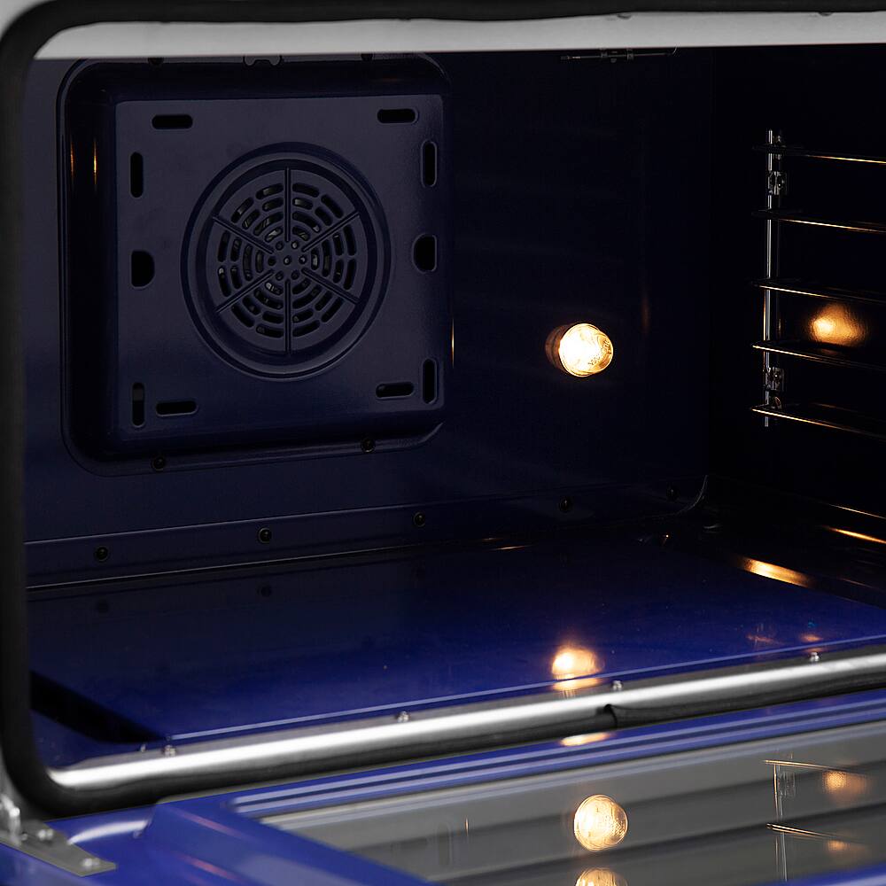 Alt View 17. Forno Appliances - Massimo 5.36 Cu. Ft. Freestanding Electric Range with Steam Cleaning and Chef Door.