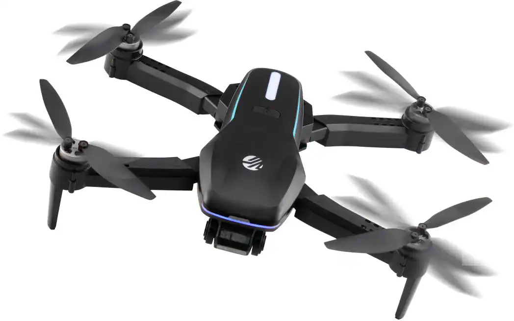 Vivitar - Sky Flow 4K Image Stabilization Aerial Camera Drone - Black